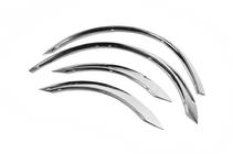 Mercedes S-class W220 1998-2005 Fender flares (4 pcs, stainless steel) photo 4
