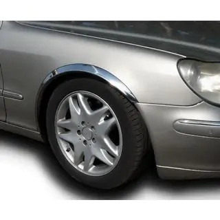 Fender flares (4 pcs, stainless steel) photo 2