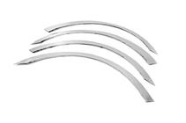 Mercedes ML W164 2005-2011 Fender flares (4 pcs, stainless steel) photo 2