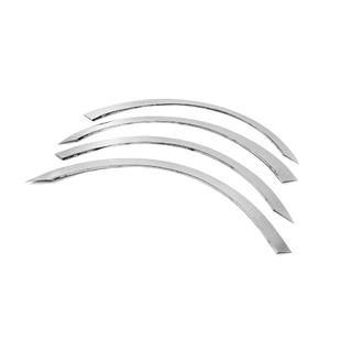 Fender flares (4 pcs, stainless steel) Mercedes ML W164 2005-2011 photo 2