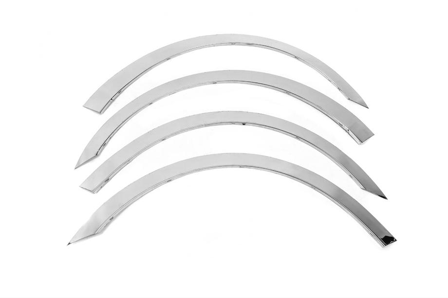 Mercedes ML W164 2005-2011 Fender flares (4 pcs, stainless steel) Image