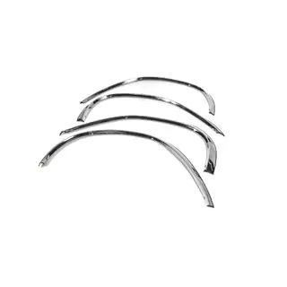 Fender flares (4 pcs, stainless steel) photo 2