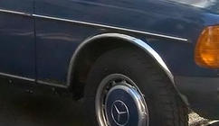 Mercedes W123 1975-1986 Fender flares (4 pcs, stainless steel) photo 4