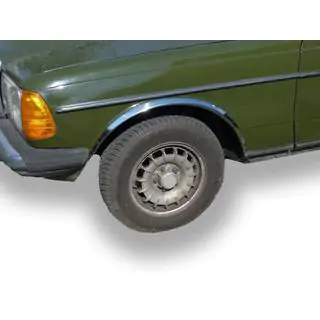 Fender flares (4 pcs, stainless steel)
