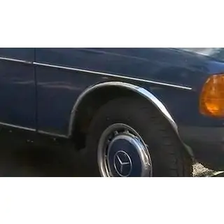 Fender flares (4 pcs, stainless steel) photo 4