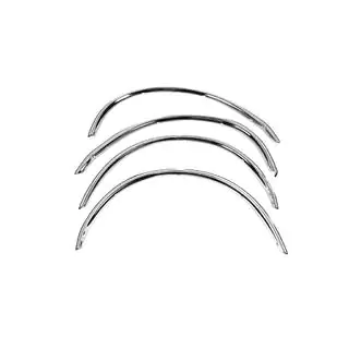 Fender flares (4 pcs, stainless steel) photo 3