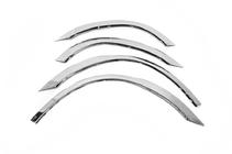 Mitsubishi Outlander 2001-2006 Fender flares (4 pcs, stainless steel) photo 2