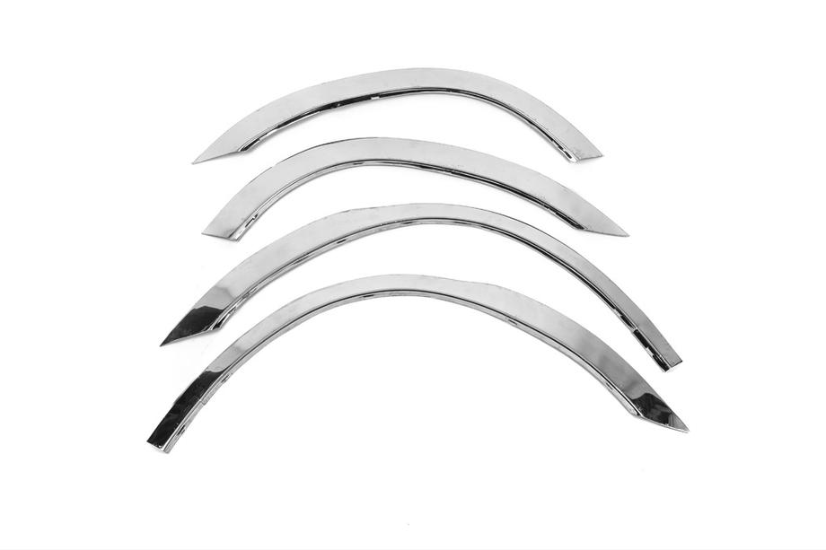 Mitsubishi Outlander 2001-2006 Fender flares (4 pcs, stainless steel) Image