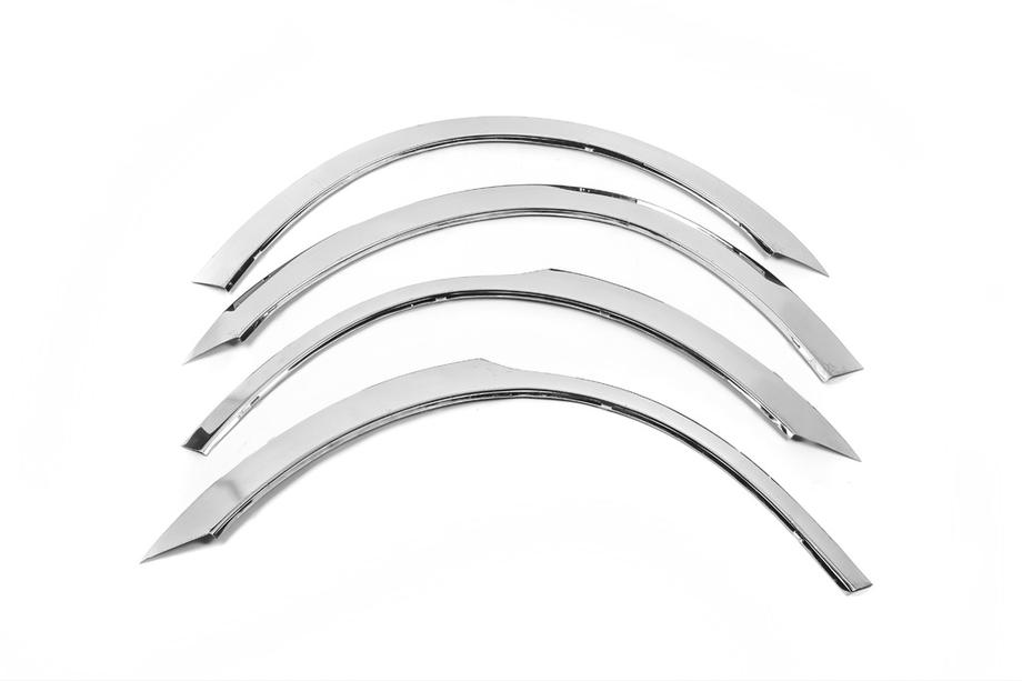 Mitsubishi Outlander 2006-2012 Fender flares (4 pcs, stainless steel) Image