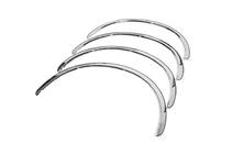 Nissan Micra K12 2003-2010 Fender flares (4 pcs, stainless steel) photo 1