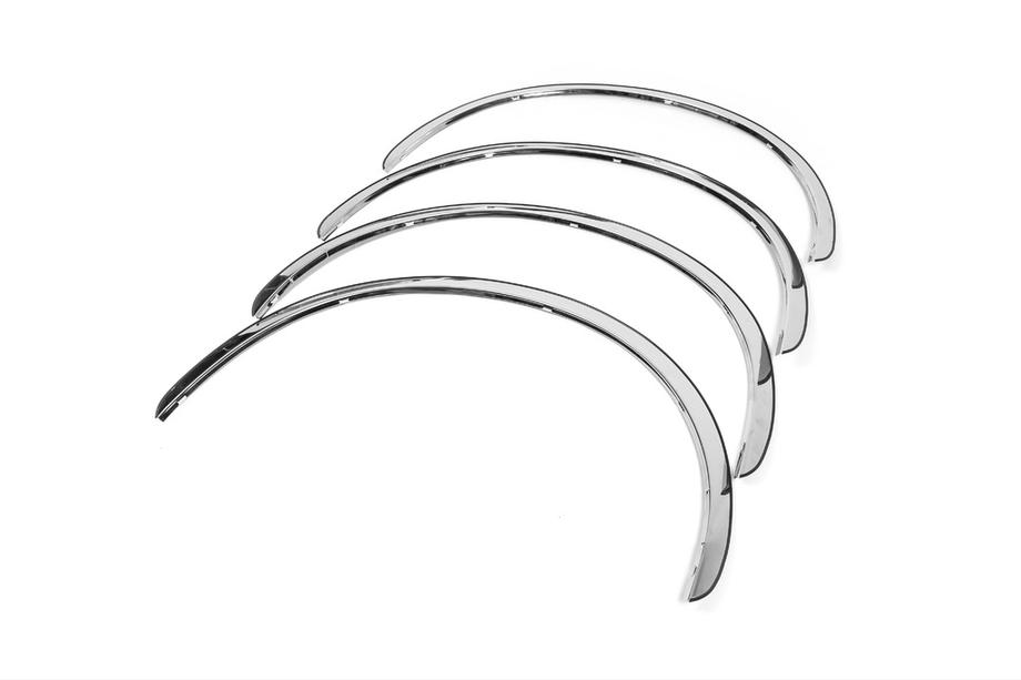 Nissan Micra K12 2003-2010 Fender flares (4 pcs, stainless steel) Image