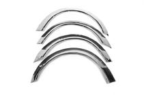 Opel Astra G classic 1998-2012 Fender flares (4 pcs, stainless steel) photo 4