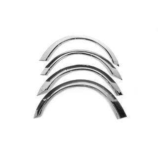 Fender flares (4 pcs, stainless steel) Opel Astra G classic 1998-2012 photo 4