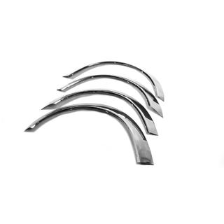 Fender flares (4 pcs, stainless steel) Opel Astra G classic 1998-2012 photo 3