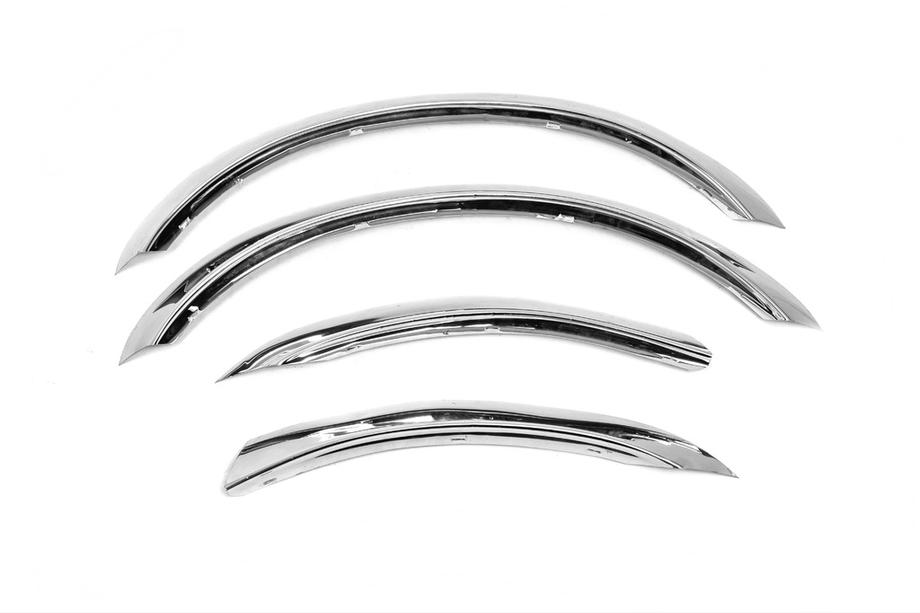 Opel Omega B 1994-2003 Fender flares (4 pcs, stainless steel) Photo 2
