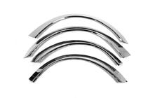 Opel Vectra B 1995-2002 Fender flares (4 pcs, stainless steel) photo 2
