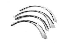 Opel Vectra B 1995-2002 Fender flares (4 pcs, stainless steel) photo 3