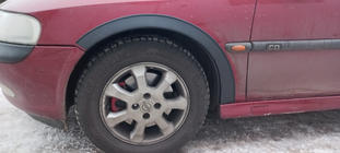 Opel Vectra B 1995-2002 Fender flares (4 pcs, black) photo 3