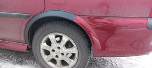 Opel Vectra B 1995-2002 Fender flares (4 pcs, black) photo 4