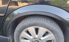 Opel Vectra C 2002-2008 Fender Flares SD (4 pcs, black) photo 5