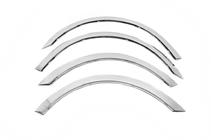 Peugeot 407 2004-2011 Fender Trim (2004-2008, 4 pcs, Stainless Steel) photo 3