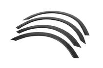 Peugeot 407 2004-2011 Fender flares (4 pcs, black) photo 2