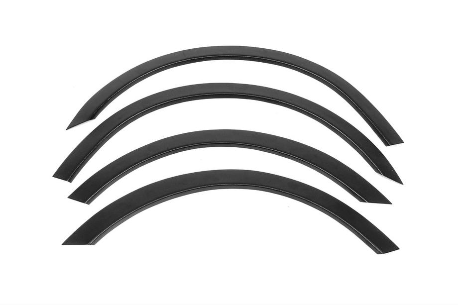 Peugeot 407 2004-2011 Fender flares (4 pcs, black) Image