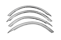 Peugeot 807 2002-2014 Fender flares (4 pcs, stainless steel) photo 2