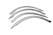 Peugeot 807 2002-2014 Fender flares (4 pcs, stainless steel) photo 4