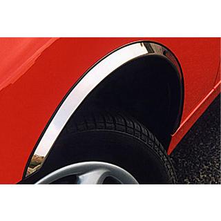 Fender flares (4 pcs, stainless steel) Peugeot 807 2002-2014 photo 1
