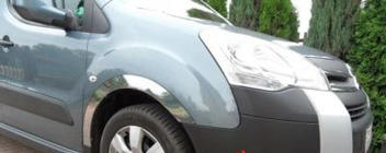 Peugeot Partner Tepee 2008-2018 Stainless Steel Fender Trim (4 pcs) photo 9