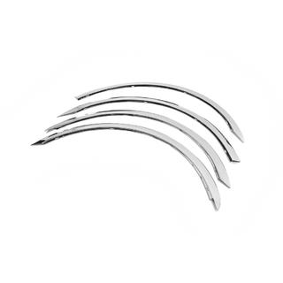 Fender flares (4 pcs, stainless steel) Renault Espace 2002-2014 photo 3