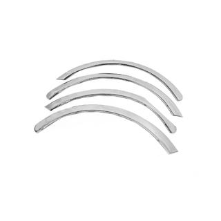 Fender flares (4 pcs, stainless steel) Renault Kangoo 1998-2008 photo 1