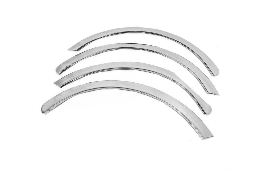 Renault Kangoo 1998-2008 Fender flares (4 pcs, stainless steel) Image