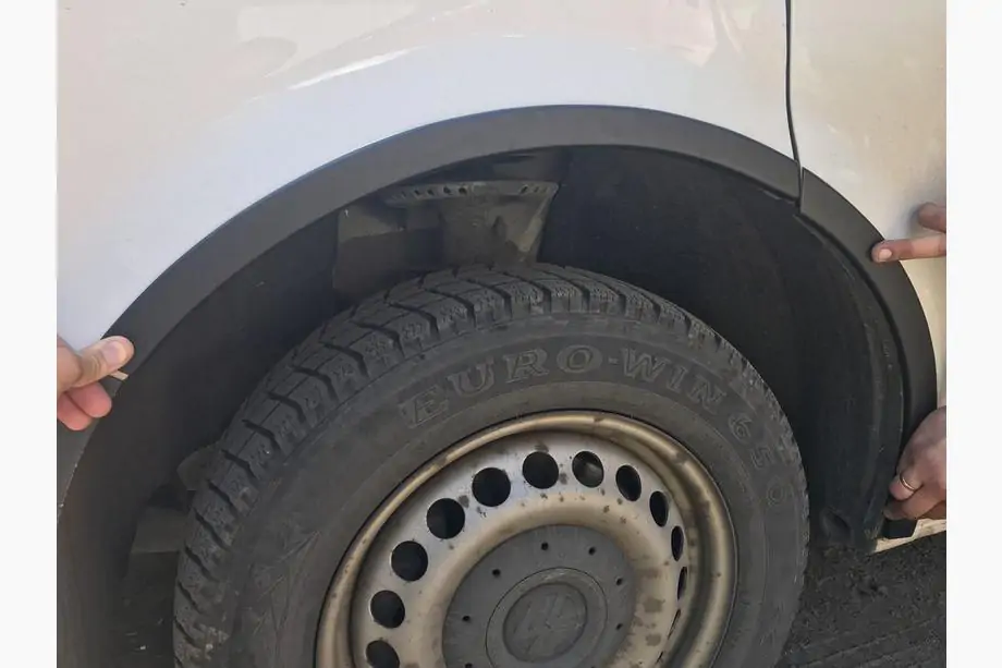 Volkswagen T5 Caravelle 2004-2010 Fender Flares (6 pcs, ABS) Photo 6