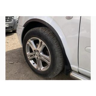 Fender flares (4 pcs, black) photo 2