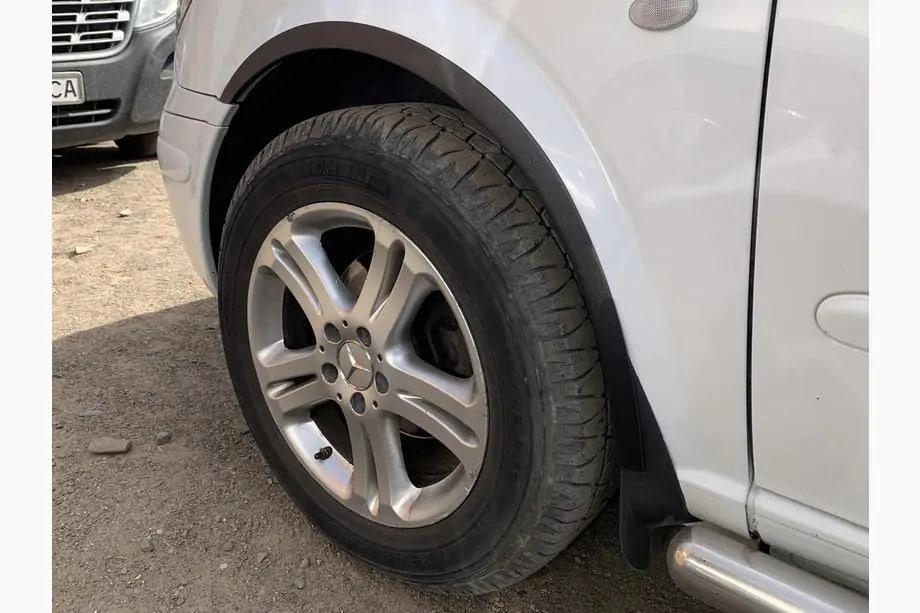 Mercedes Viano 2004-2014 Fender flares (4 pcs, black) Photo 2