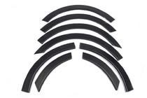 Renault Megane II 2004-2009 Fender flares (4 pcs, black) HB, Metal photo 1