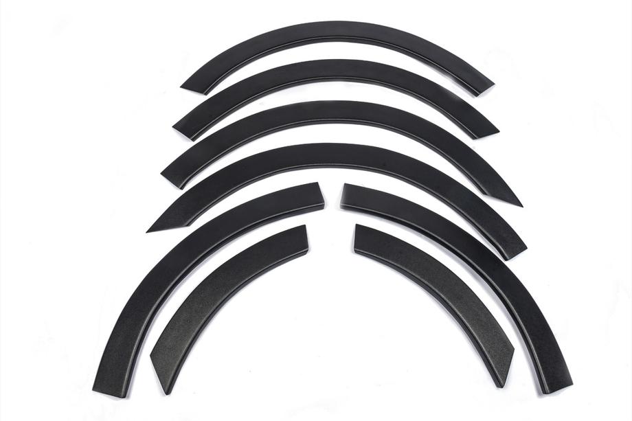 Renault Megane II 2004-2009 Fender flares (4 pcs, black) HB, Metal Image