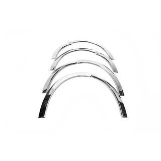 Fender trim (8 pcs, stainless steel) Renault Megane III 2009-2016 photo 1