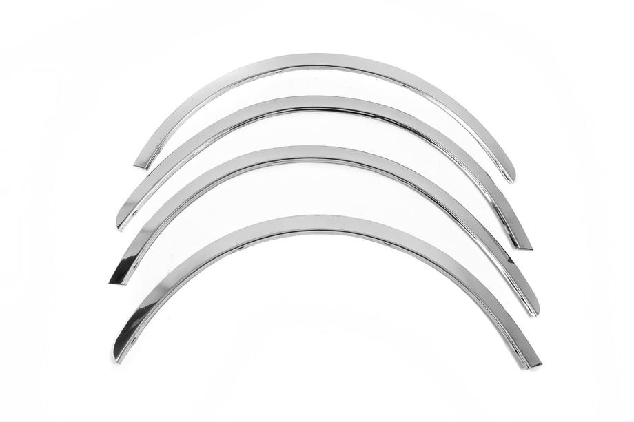Renault Scenic/Grand 2003-2009 Fender flares (4 pcs, stainless steel) Image
