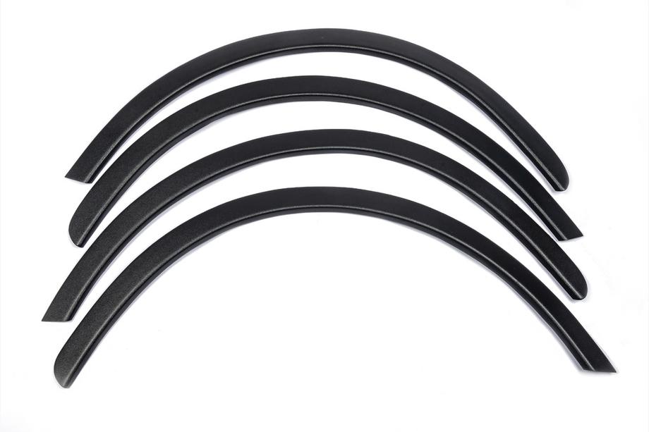 Skoda Fabia 2000-2007 Fender flares (4 pcs, black) ABS Plastic Image