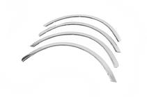 Skoda Fabia 2000-2007 Fender flares (4 pcs, stainless steel) photo 3