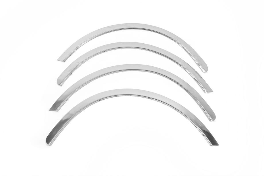 Skoda Fabia 2000-2007 Fender flares (4 pcs, stainless steel) Image