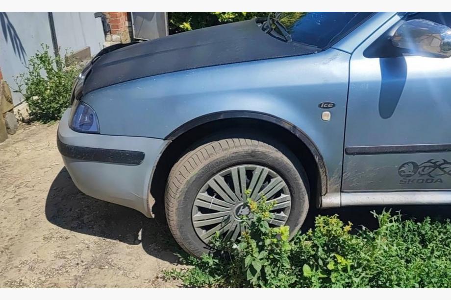 Skoda Octavia I Tour A4 1996-2010 Fender flares (4 pcs, black) Metal Image