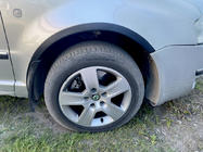 Skoda Superb 2001-2009 Fender flares (4 pcs, black) ABS Plastic photo 2