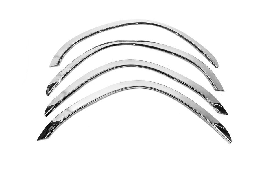 Toyota Rav 4 2006-2013 Fender flares (4 pcs, stainless steel) Image