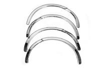 Toyota Yaris 2006-2011 Fender flares (4 pcs, stainless steel) photo 5