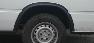 Volkswagen LT 1995-2006 Fender flares (6 pcs, black) photo 3