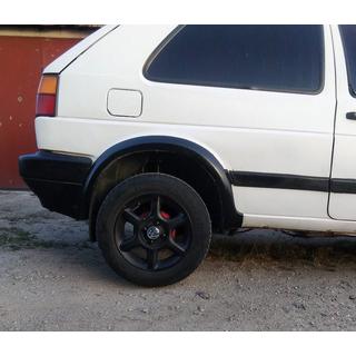 Fender flares (4 pcs, black) photo 3